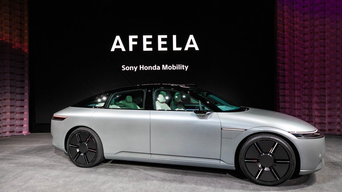 Afeela Sony car announced at CES 2023