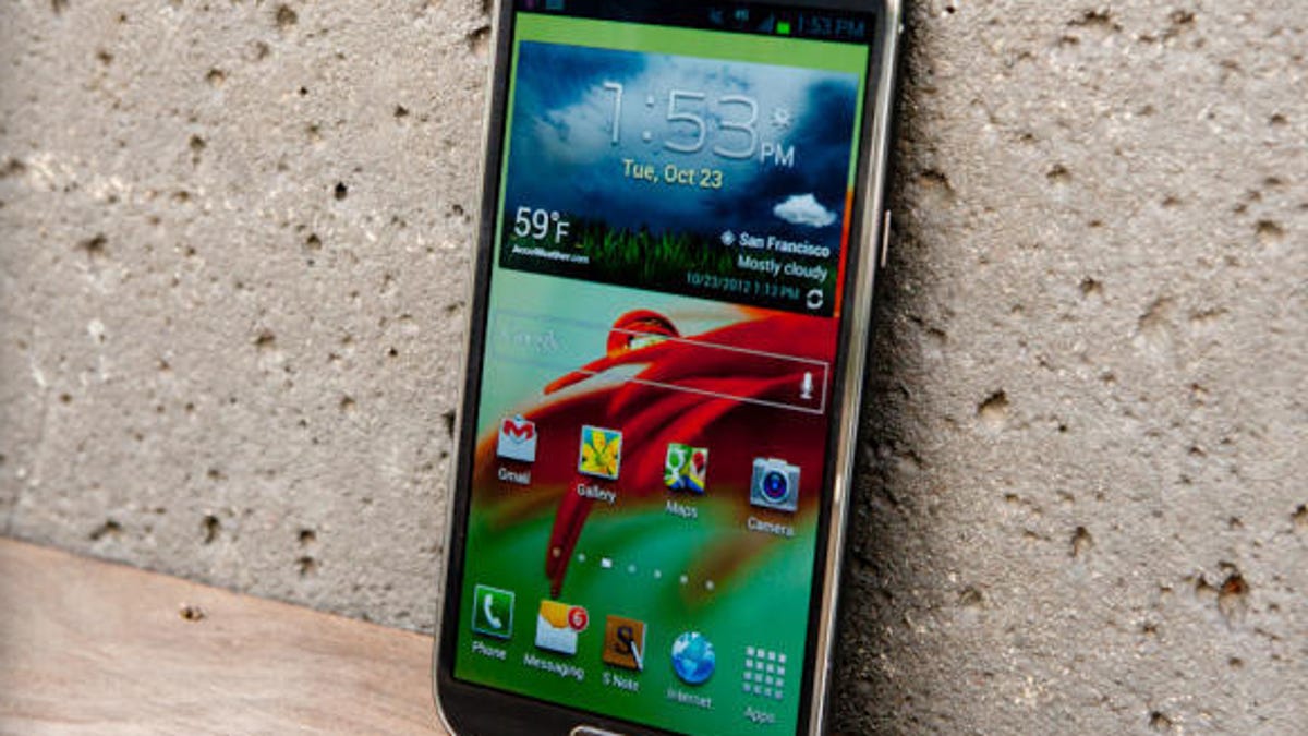 Samsung's Galaxy Note 2.