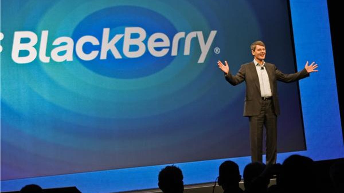 BlackBerry CEO Thorsten Heins