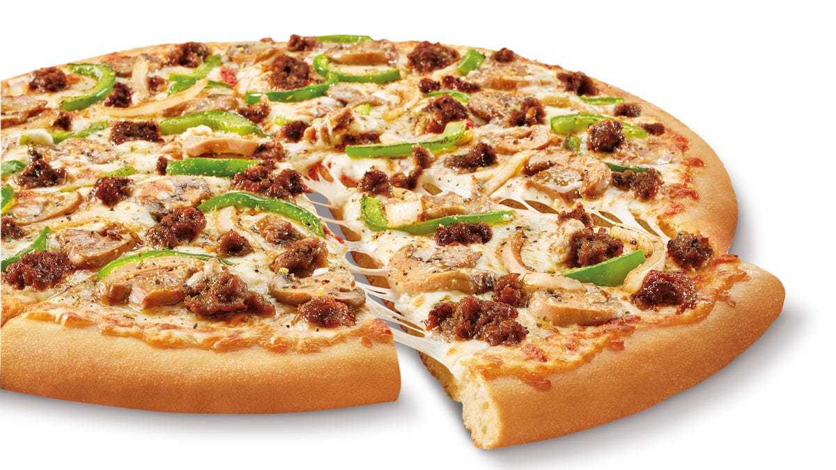 Impossible Supreme pizza