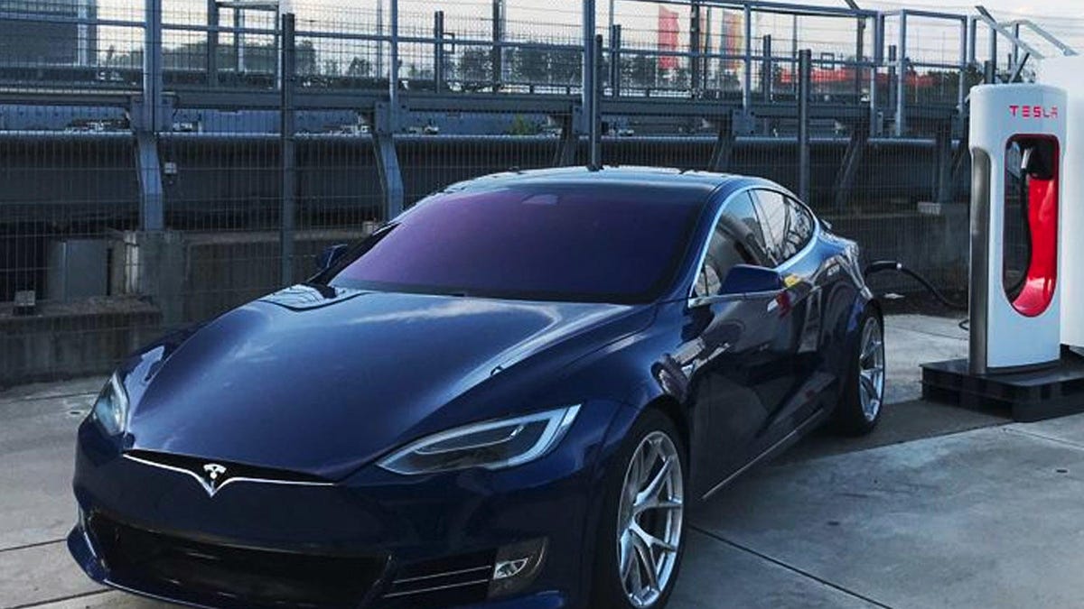 Tesla Model S Plaid at Nurburgring