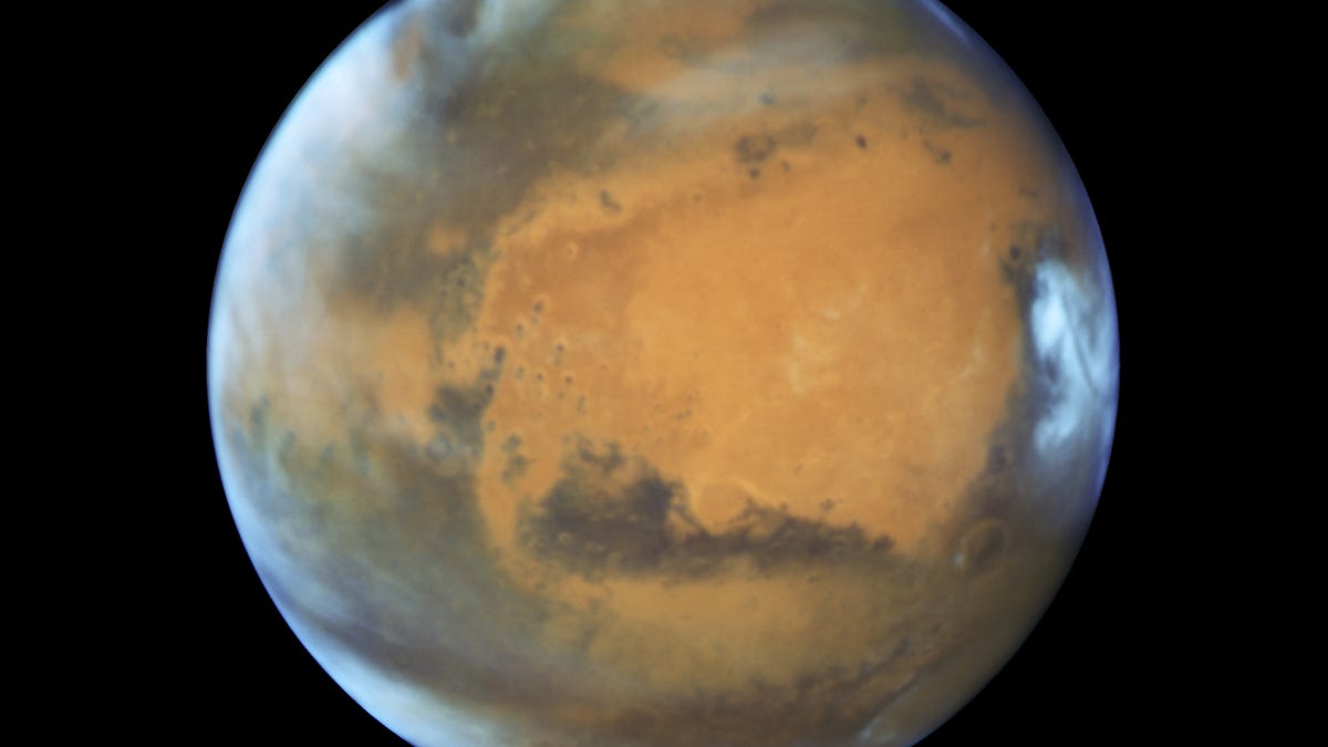 Mars by Hubble