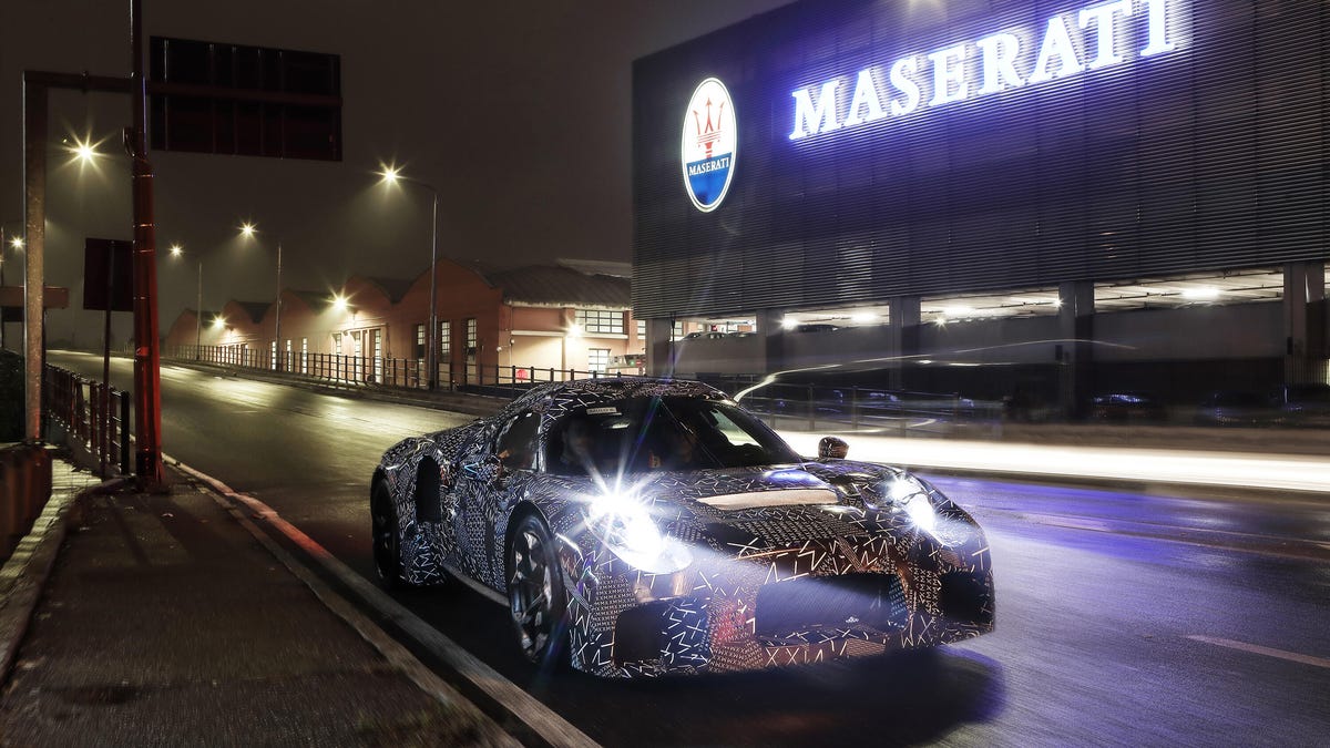 Maserati sports car prototype