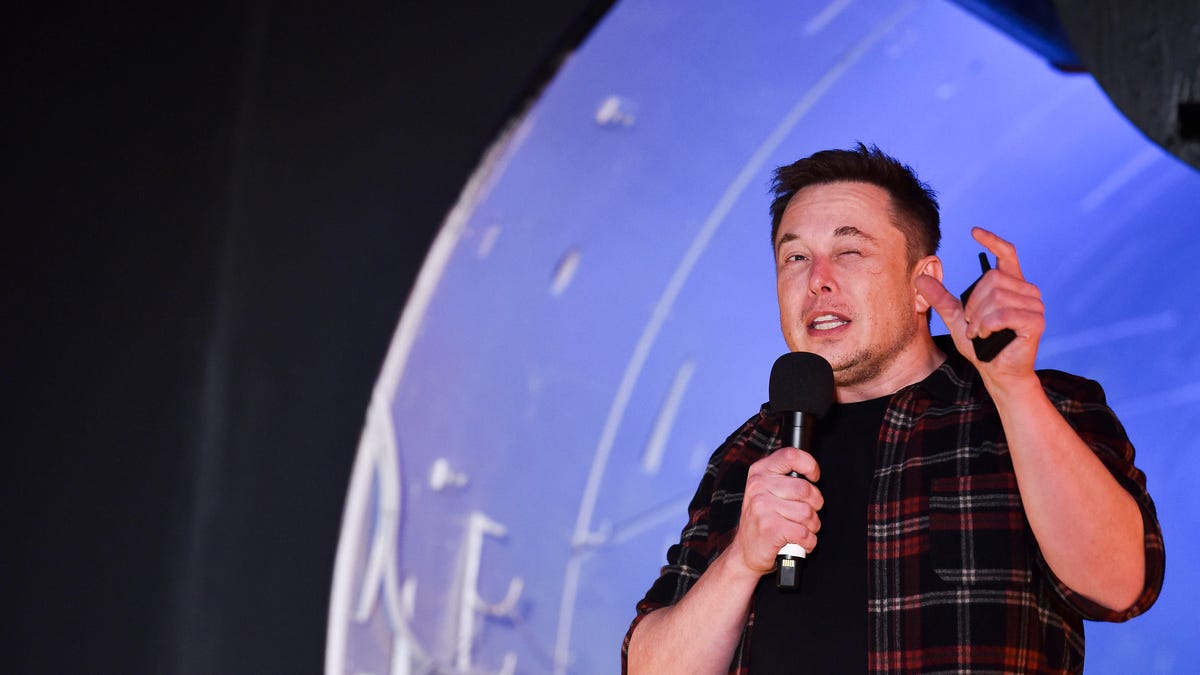 Elon Musk's The Boring Company Unveils Test Tunnel In California