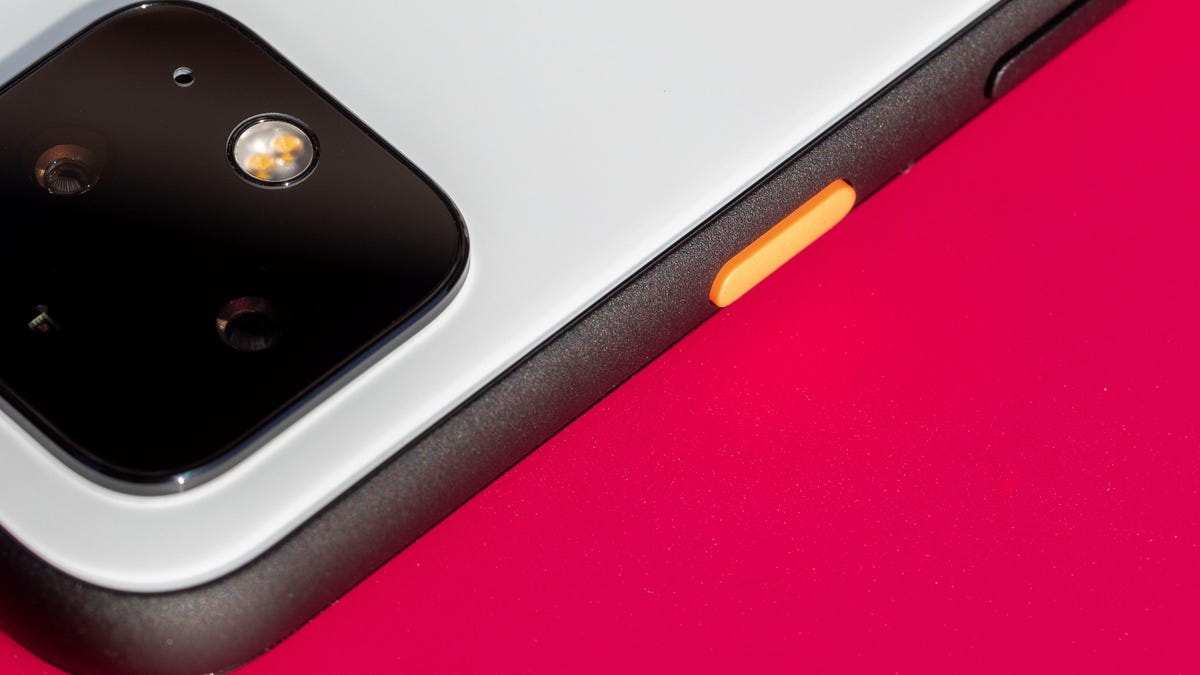 Like the bright orange power button on Google's Pixel 4? I could become a relic, replaced by virtual buttons.