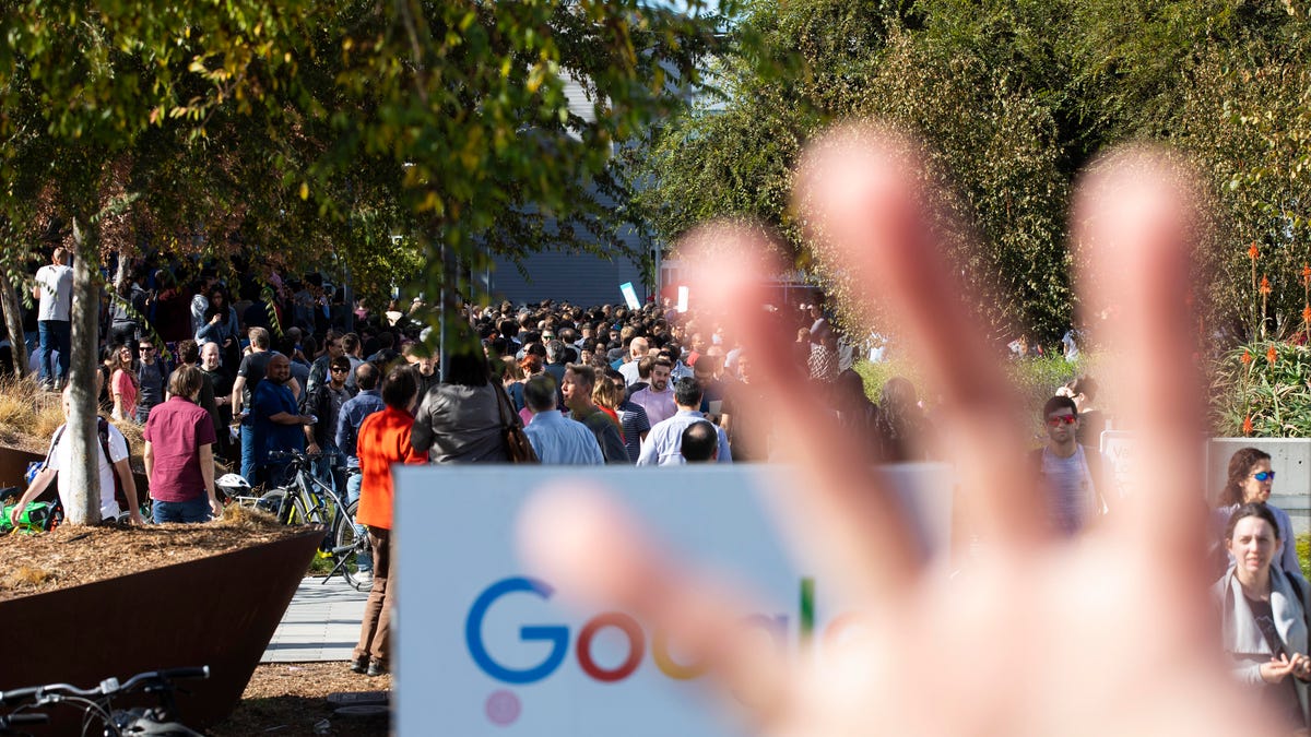 Google Walkout Me Too Protest