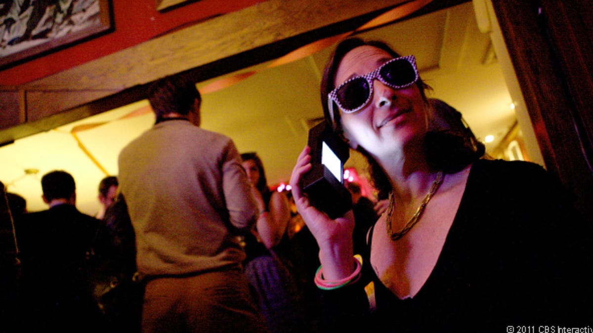 Nicole Ozer from the ACLU of Northern California at an event in Washington D.C. last year supporting more e-mail and location privacy.