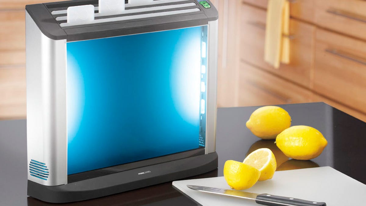 At least one place in the kitchen can be germ-free.