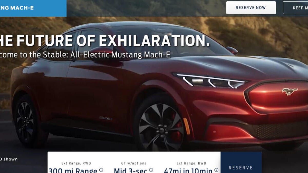 Ford Mustang Mach-E Leaked Photo