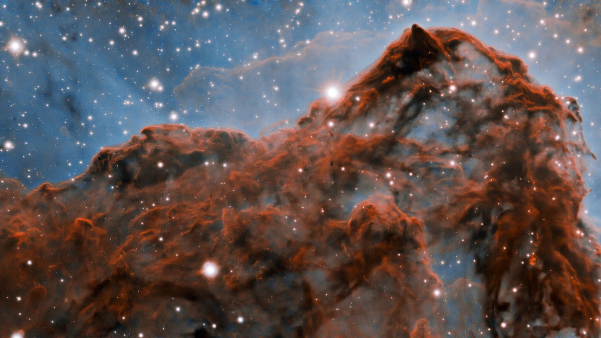 A portion of the Carina Nebula