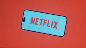 Netflix streaming video on an iPhone