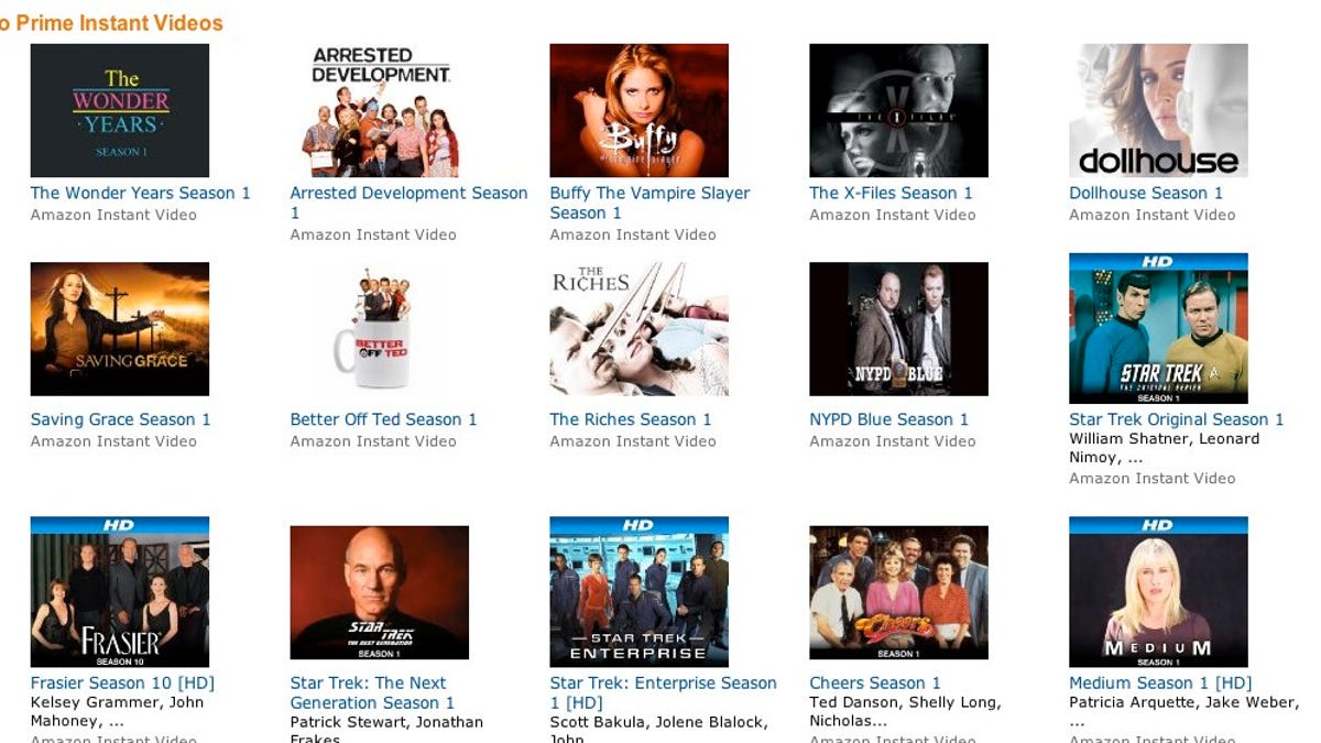 Prime Instant Video is getting PBS content.