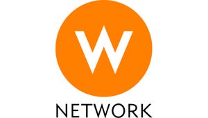 The logo for Canadian TV channel W Network on a white background