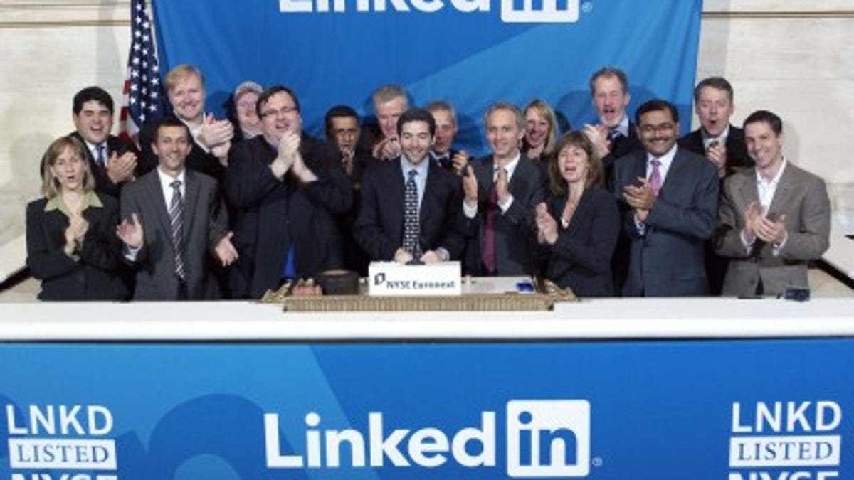 LinkedIn is planning a secondary offering.