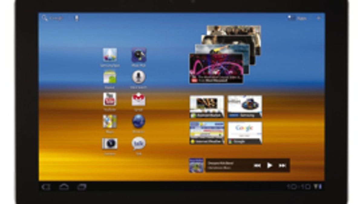 Samsung's Galaxy Tab 10.1