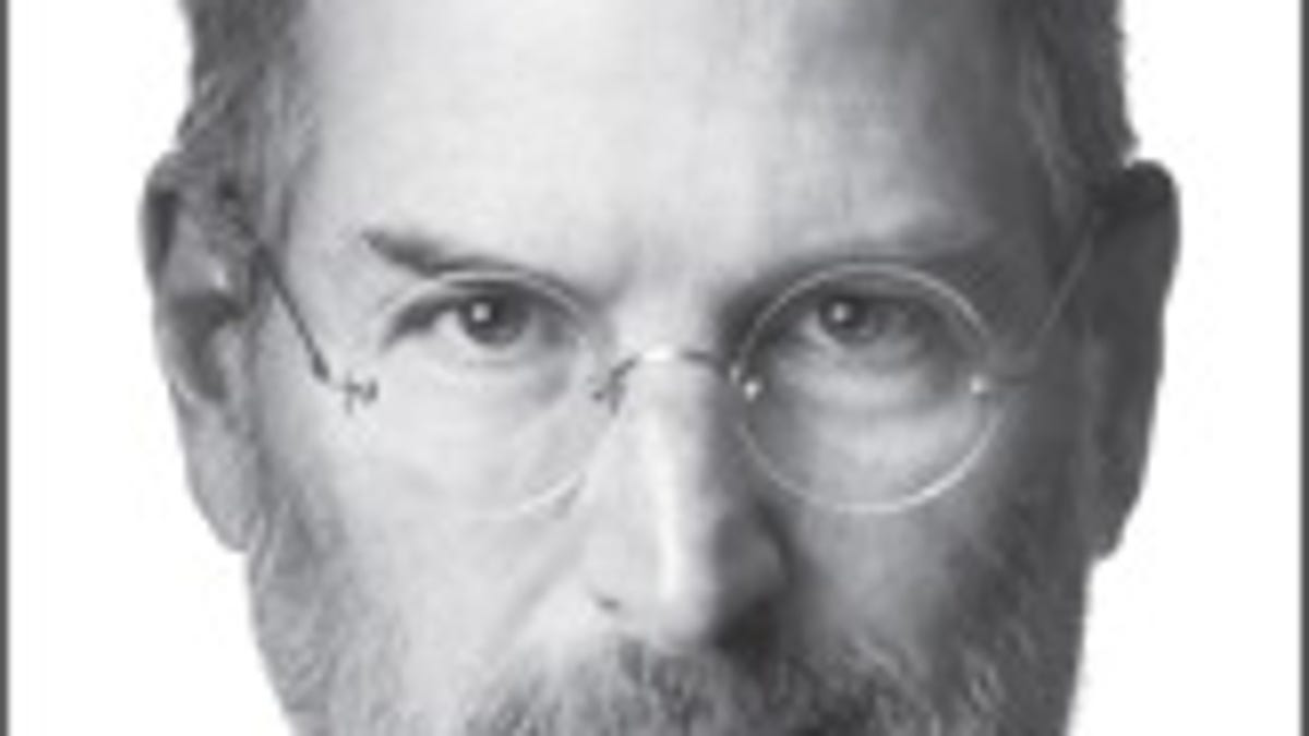 The cover of "Steve Jobs," by Walter Isaacson.