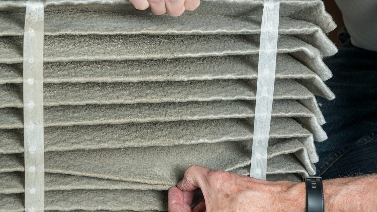 a dirty furnace filter
