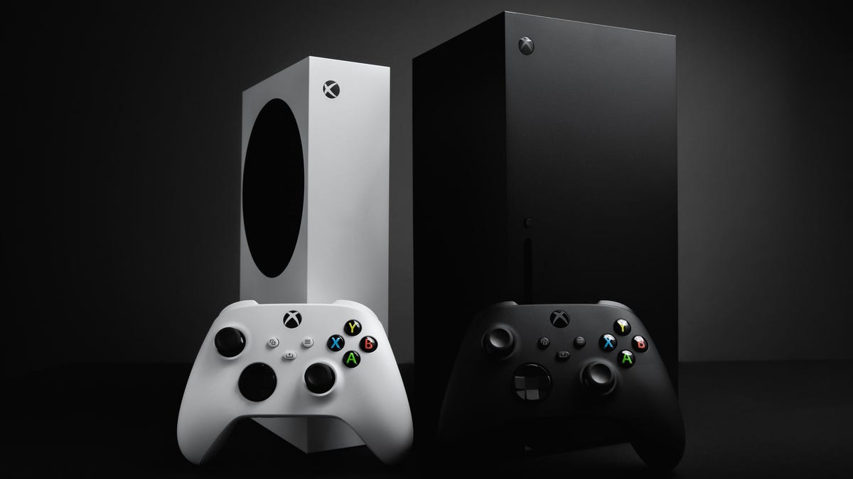 An Xbox with a controller