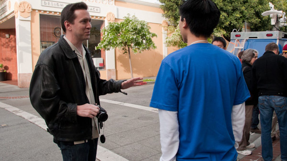 Forstall at the iPhone 4's launch in 2010.