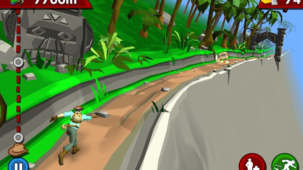 The new Pitfall for iOS offers some great variations on the Temple Run theme.