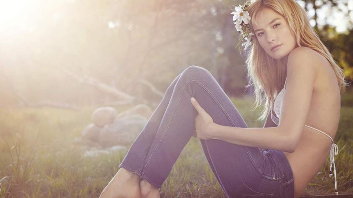 Wrangler Denim Spa jeans on model