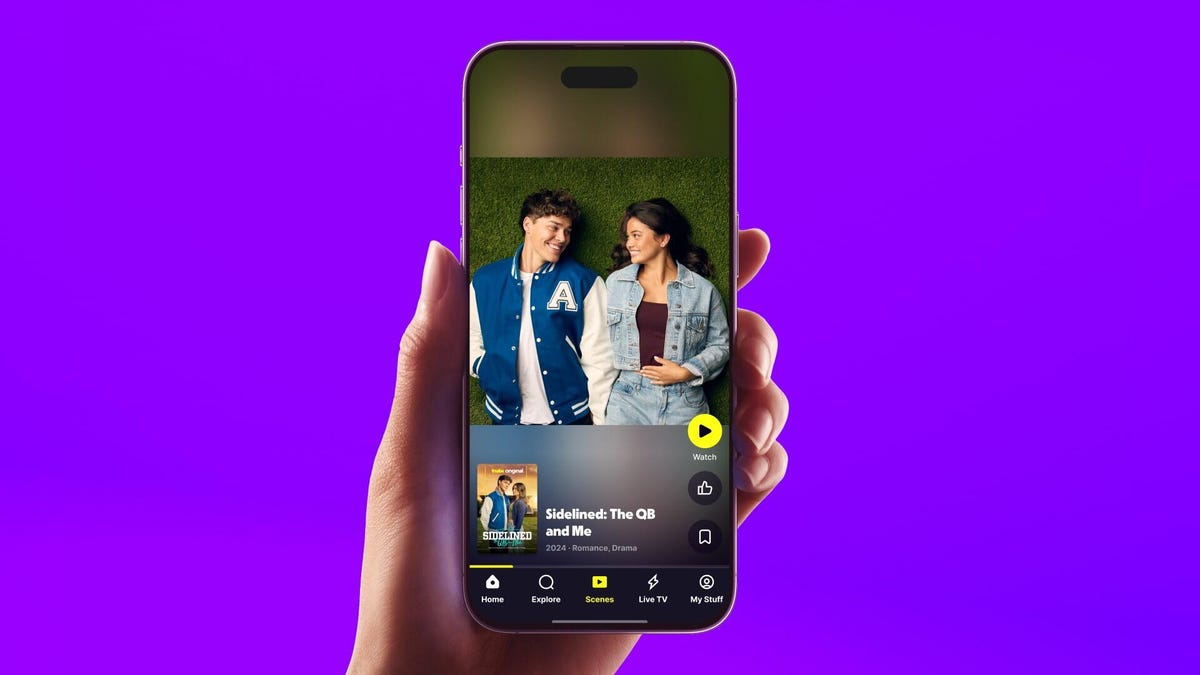 tubi showing scenes feature on mobile phone