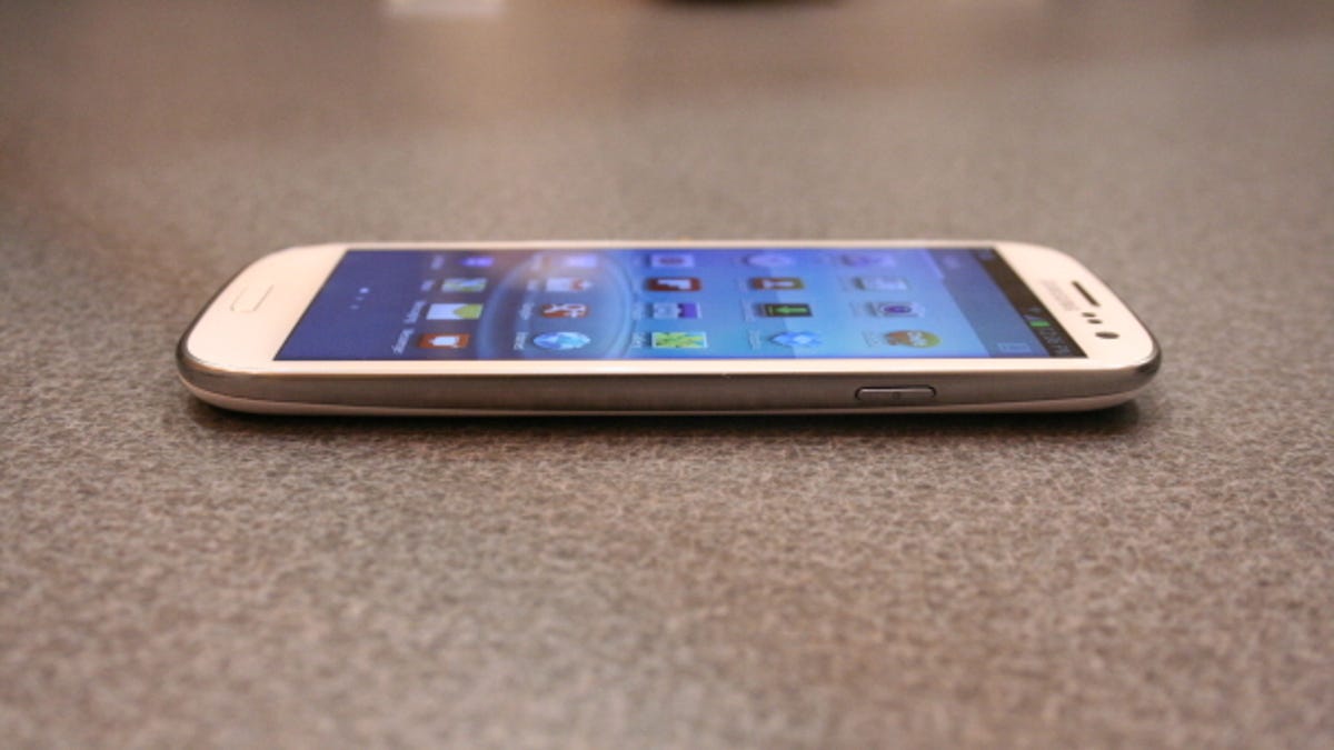 Samsung's Galaxy S3 smartphone.