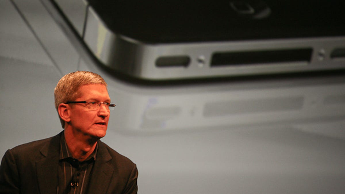 Apple CEO Tim Cook.