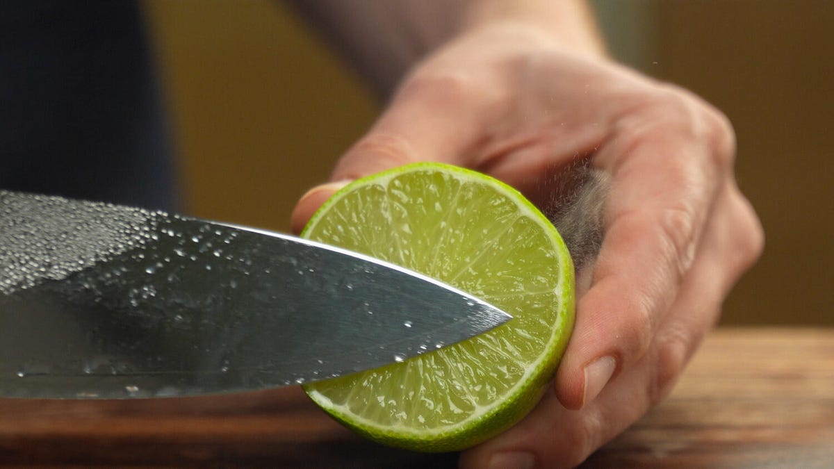 c-200 misting action on a lime half