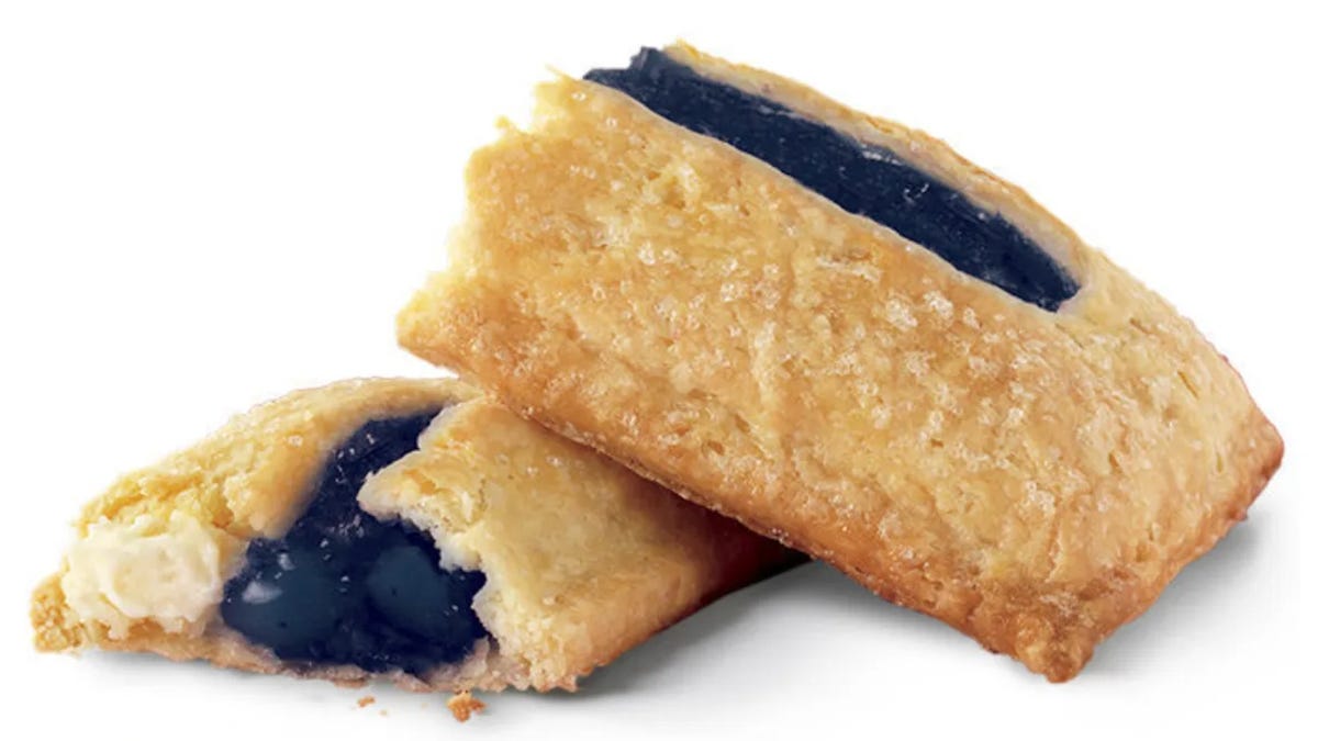 McDonald's Blueberry & Créme Pie