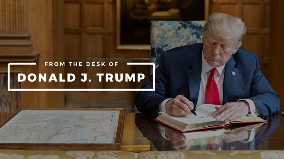 Trump has a new platform to share his thoughts