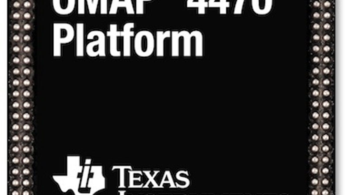 TI's latest processor will be shown running inside a Windows 8 tablet.