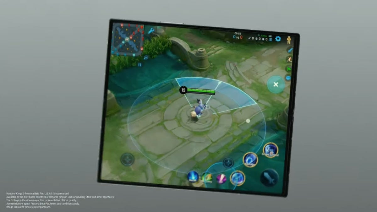 galaxy z fold presentation