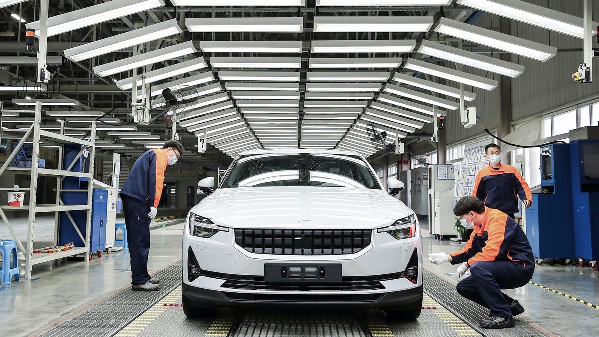 Polestar 2 production