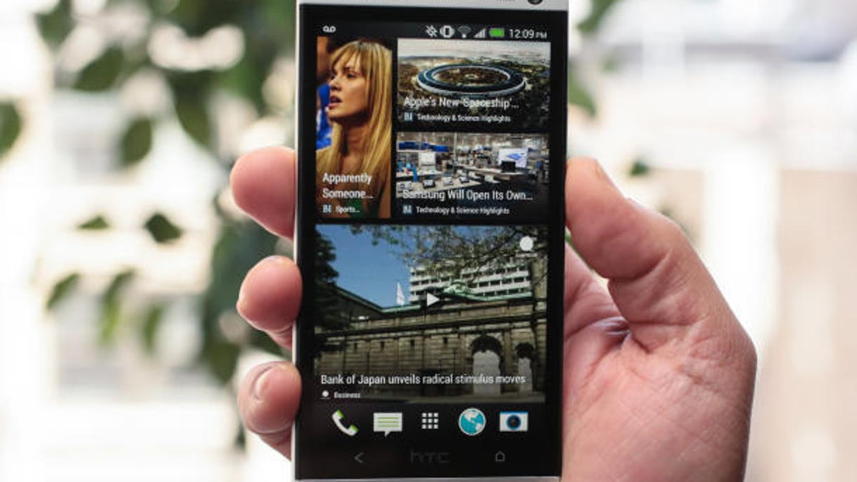 The HTC One is now up for sale at a variety of stories.