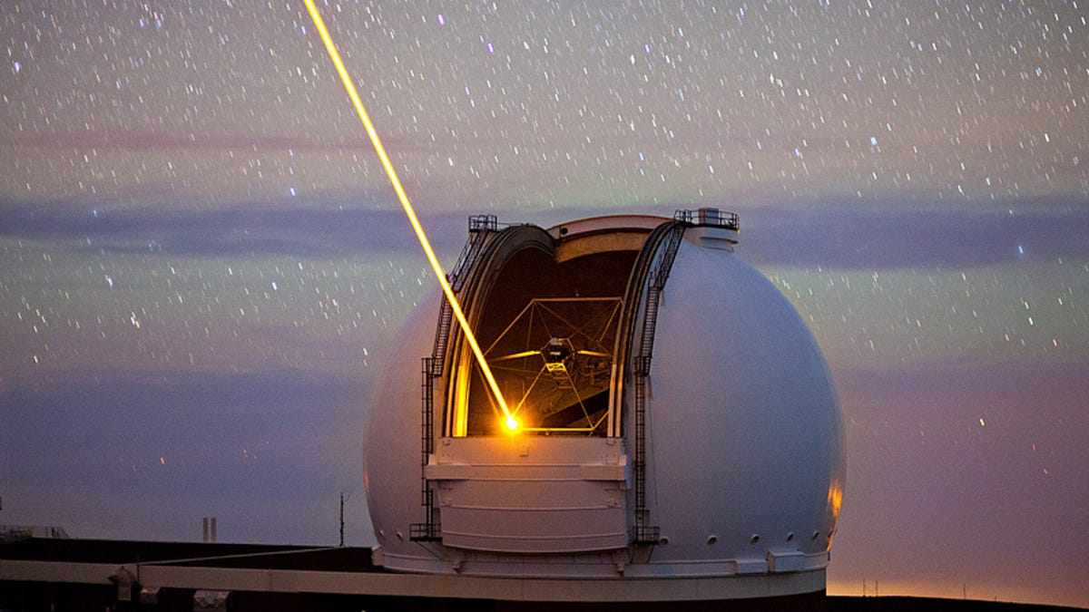 Laser telescope
