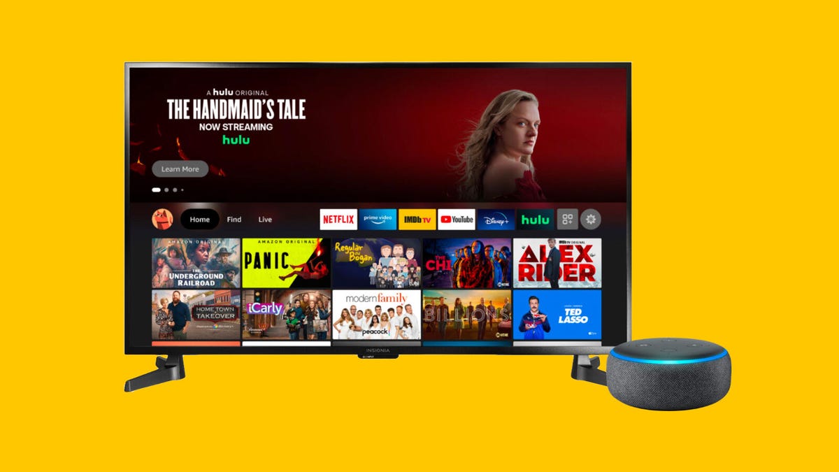 Amazon Fire TV with 3rd-gen Echo Dot