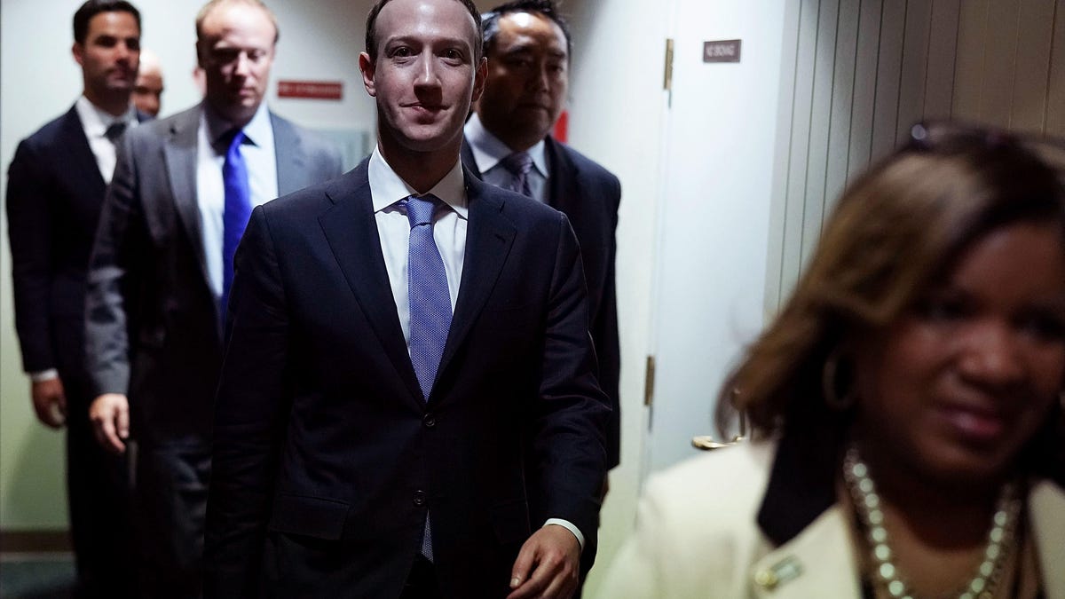 Facebook CEO Mark Zuckerberg Testifies At Joint Senate Commerce/Judiciary Hearing