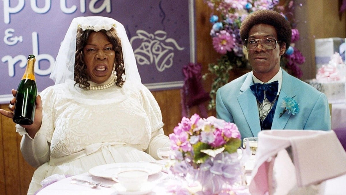 Eddie Murphy in dual roles in Norbit