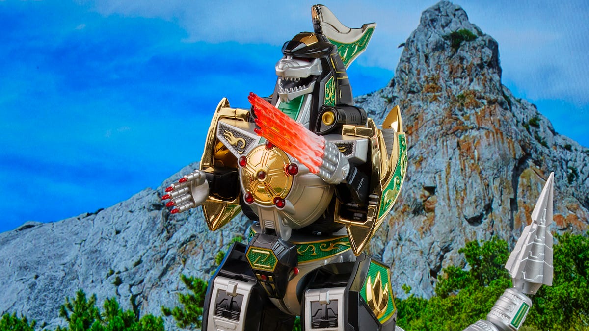 Power Rangers' Dragonzord.