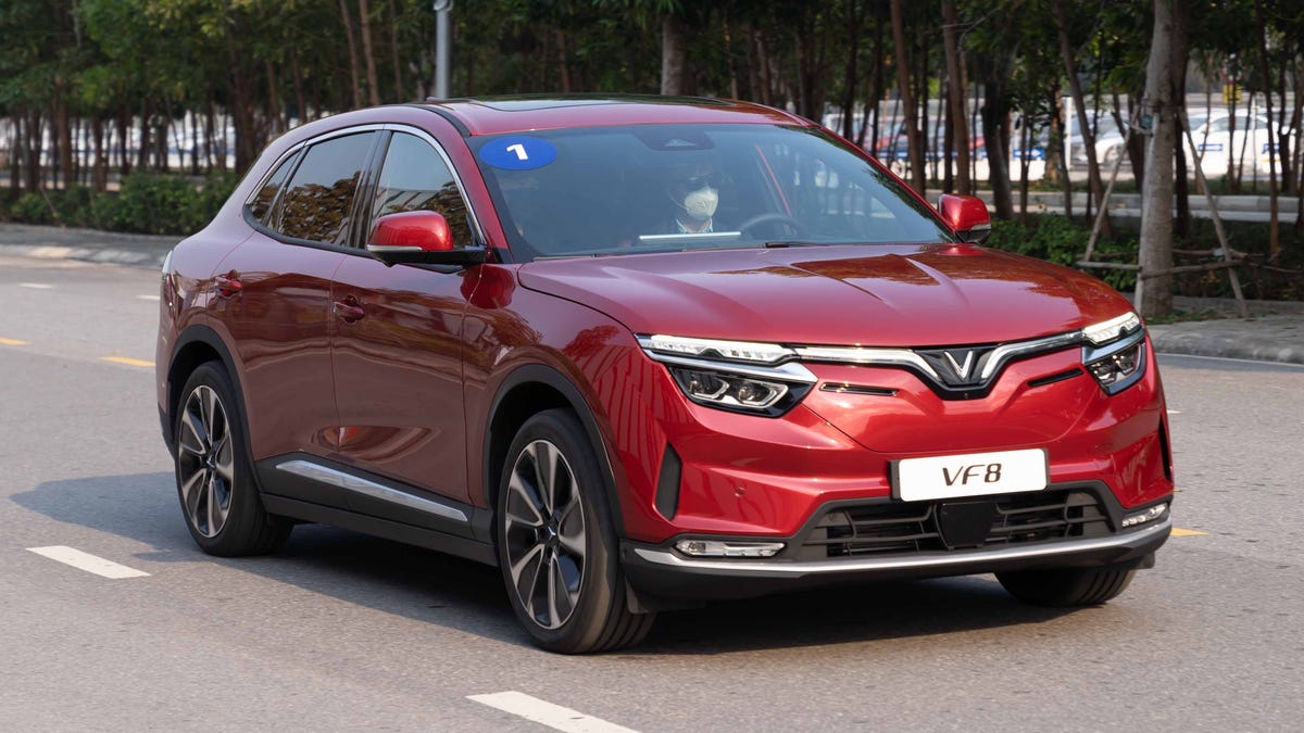 2023 VinFast VF 8 - Front 3/4 view