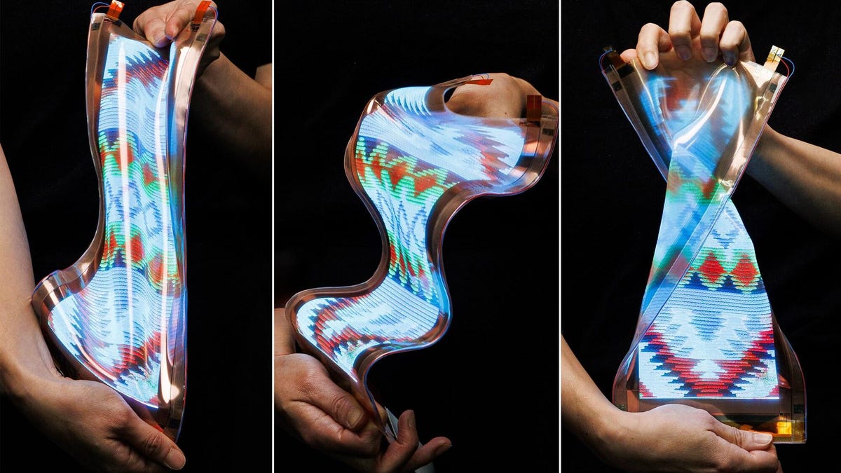 LG Display's stretchable OLED