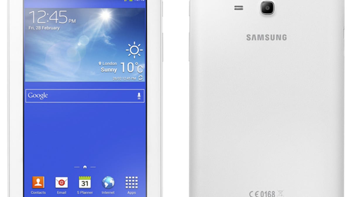 The new Galaxy Tab 3 Lite.