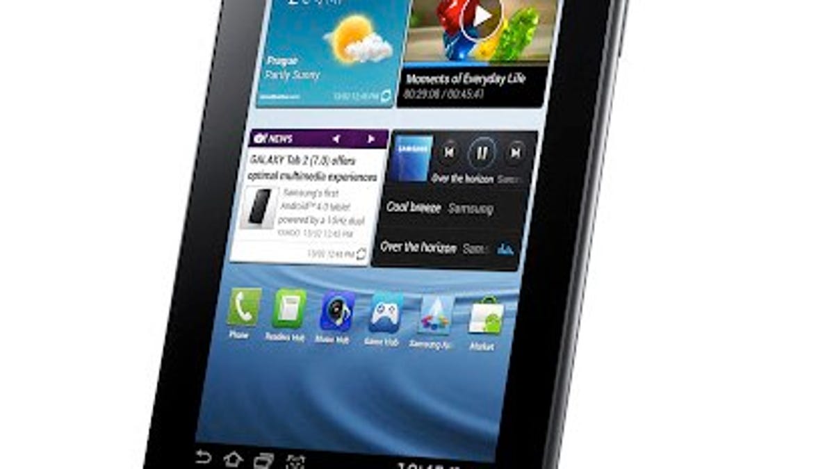 Samsung's new Galaxy Tab 2.