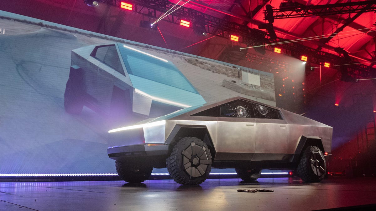 Tesla Cybertruck promo