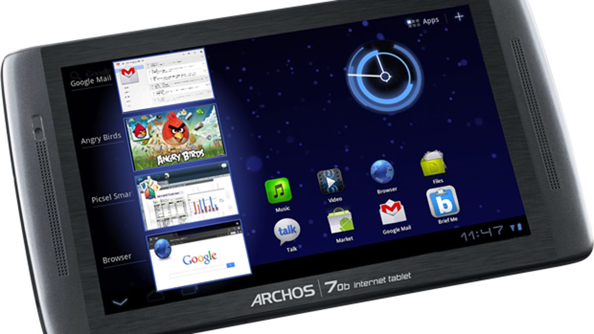 The new Archos 7-inch tablet will sell for $199.