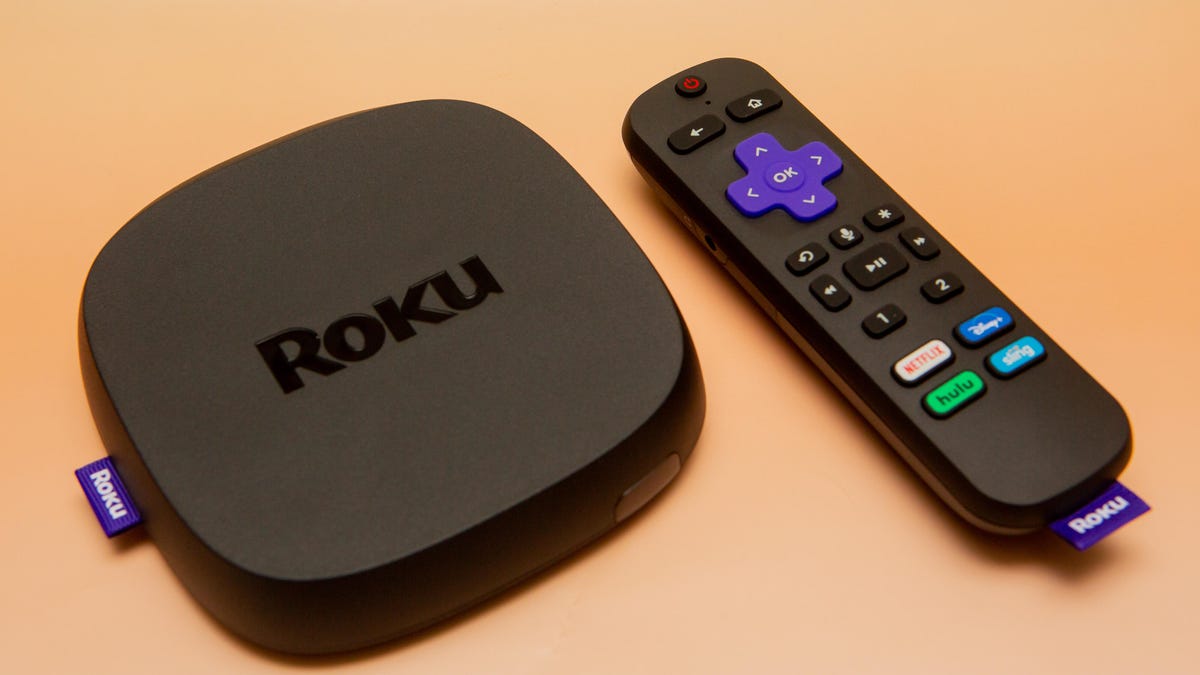 Roku Ultra box and remote control