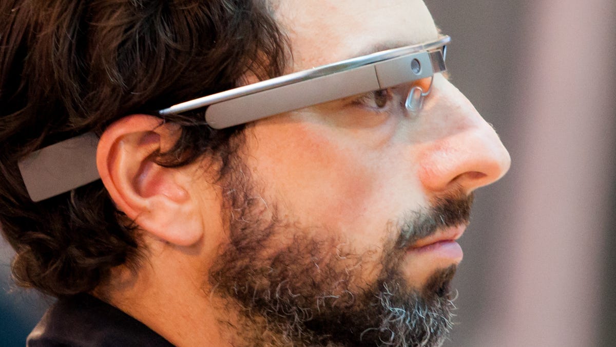 Sergey Brin wears Glass