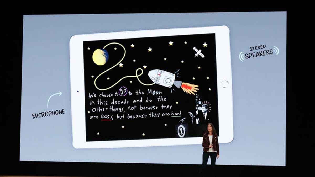 Apple held an event Tuesday focused on education products.