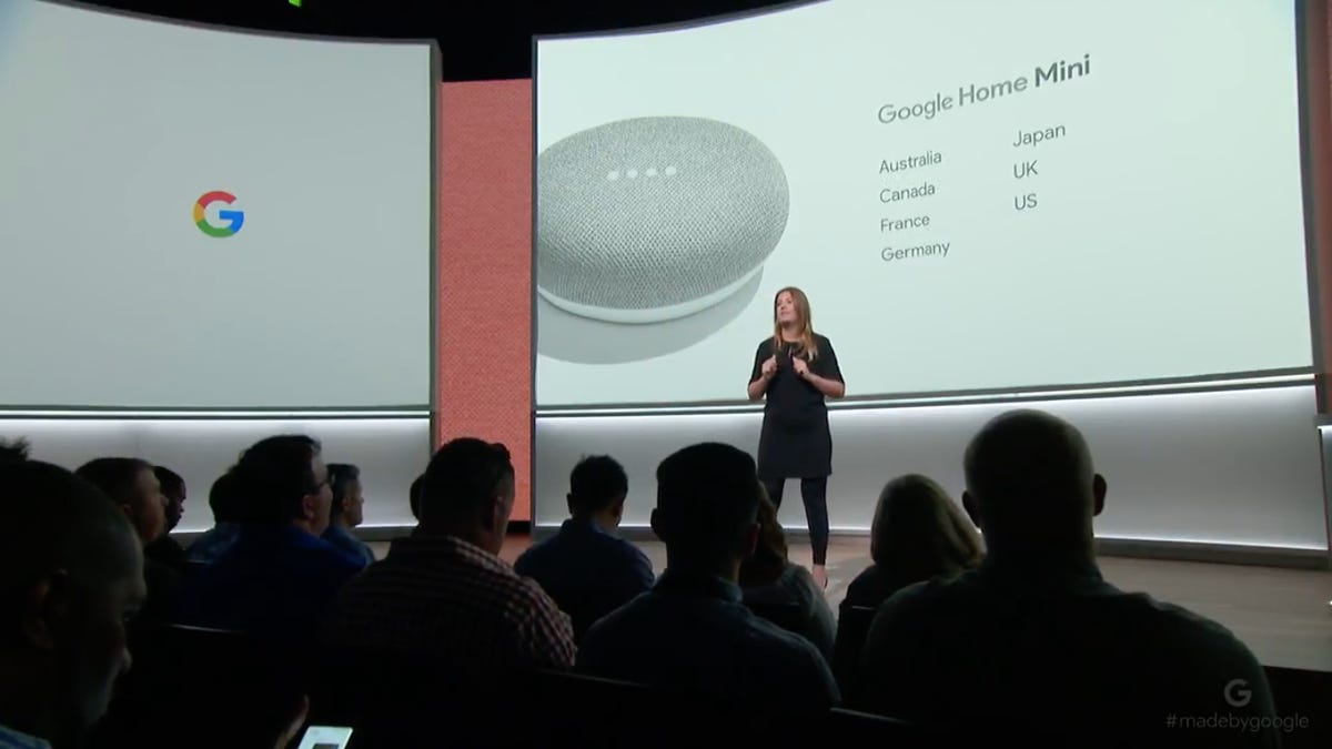 Google home mini launch